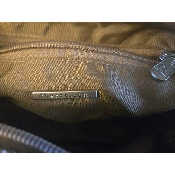 The Sak Tan/ Taupe Crochet Handbag Purse - Picture 7 of 12